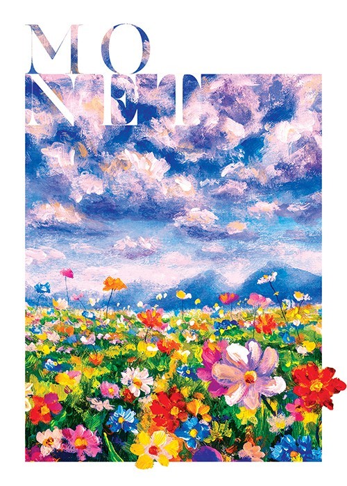 Αφίσα Poster Fields of Flowers