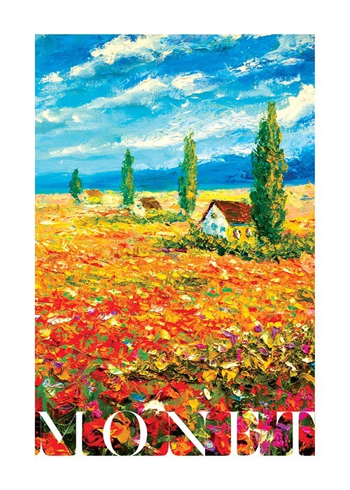 Αφίσα Poster Casa di Monet in normandia