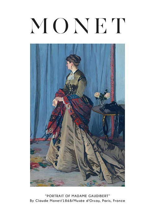 Αφίσα Poster Portrait of Madame Gaudibert