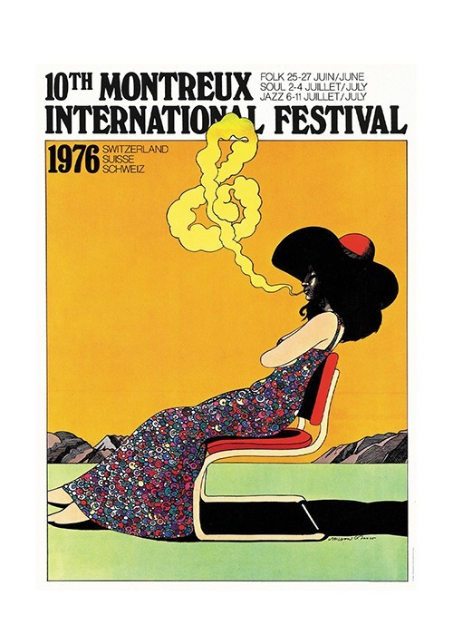 Αφίσα Poster Μontreux Jazz Festival