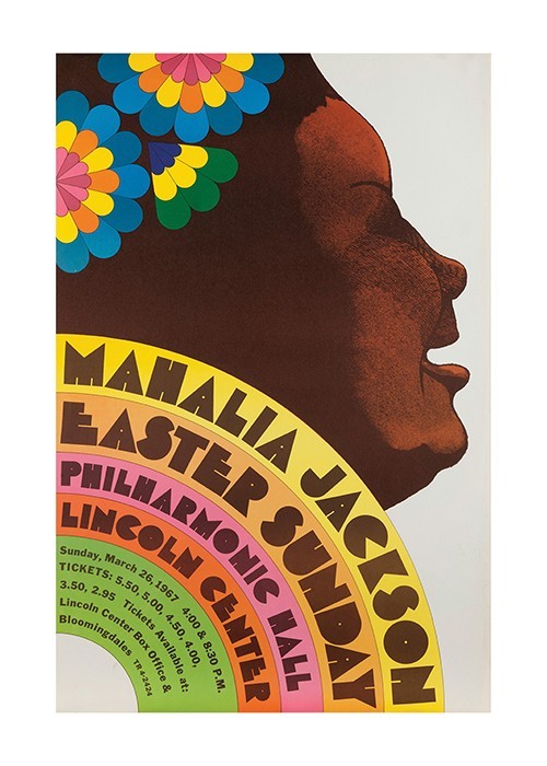 Αφίσα Poster Mahalia Jackson 