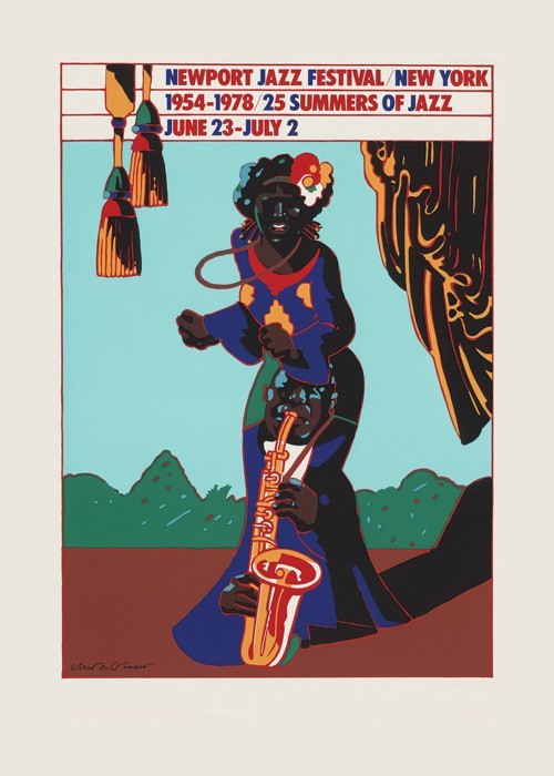 Αφίσα Poster Newport Jazz Festival