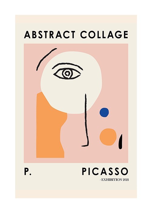 Αφίσα Poster Abstract collage