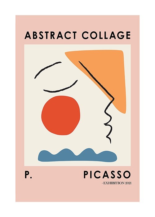 Αφίσα Poster Abstract art Picasso