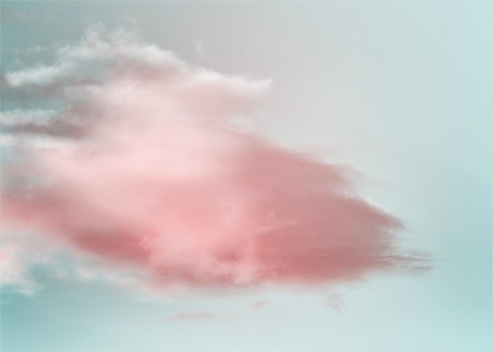  Αφίσα Poster Ροζ σύννεφο