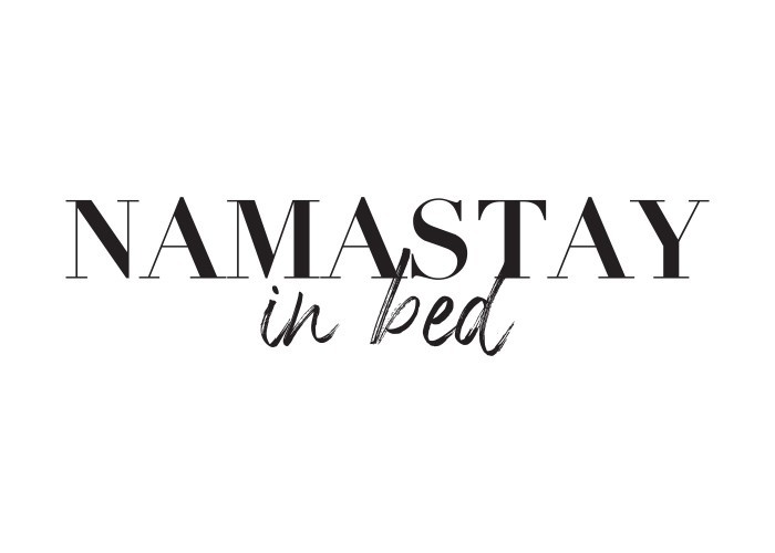 Αφίσα Poster Namastay in bed