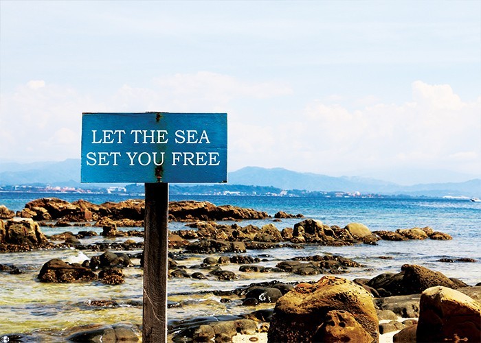 Αφίσα Poster Let the Sea, Set you free