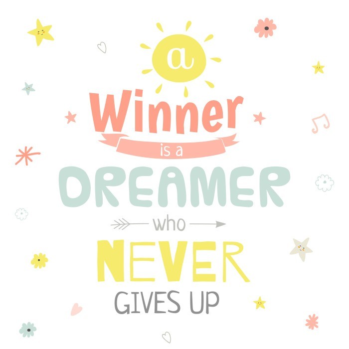 Αφίσα Poster Winner is a dreamer