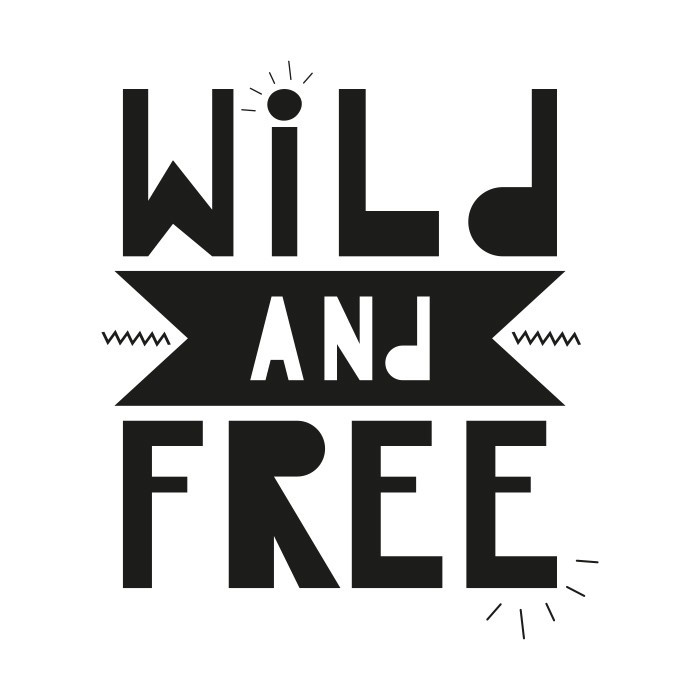 Αφίσα Poster Wild and free