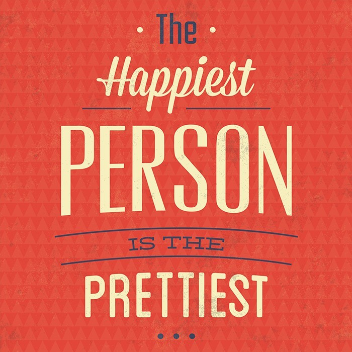 Αφίσα Poster The happiest person