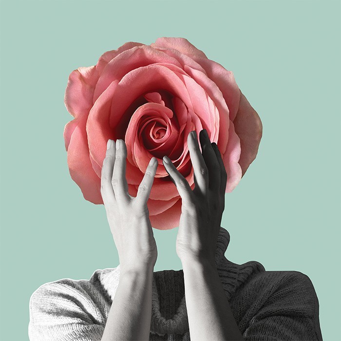 Αφίσα Poster Σουρεαλιστικό τριαντάφυλλο