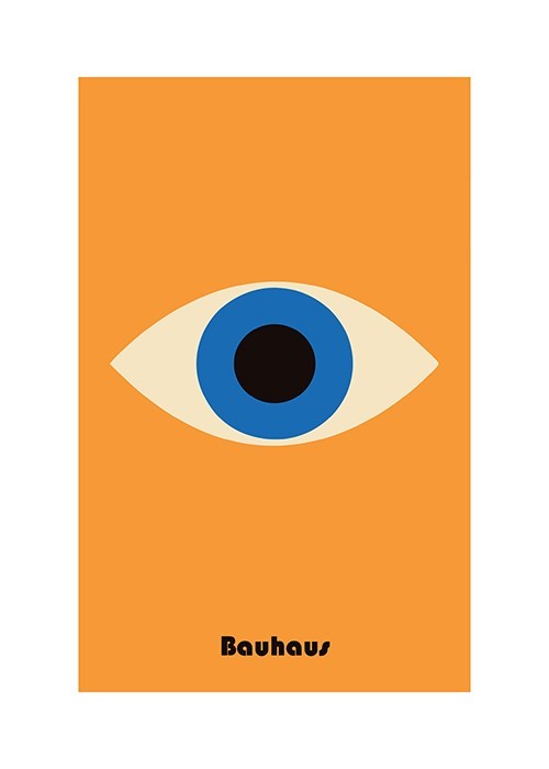 Αφίσα Poster Bauhaus eye