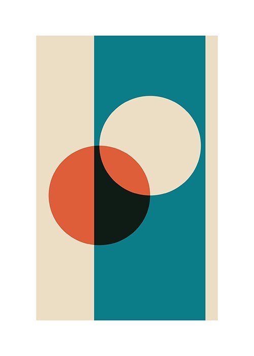 Αφίσα Poster Bauhaus circles