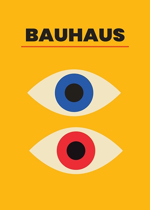 Αφίσα Poster Μάτια Bauhaus