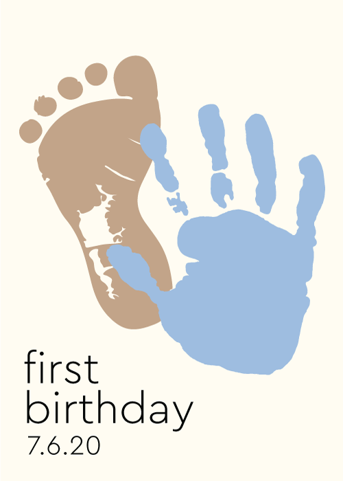 Αφίσα Poster Τα πρώτα γενέθλια