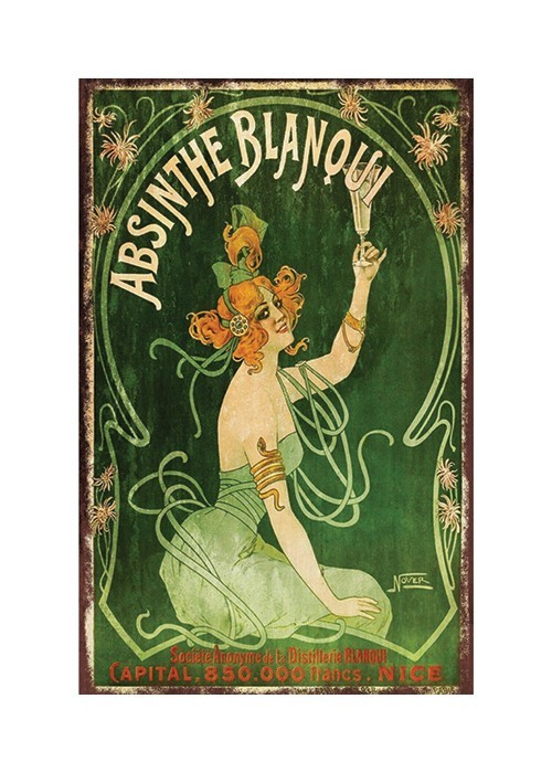 Αφίσα Poster Absinthe Blanousi