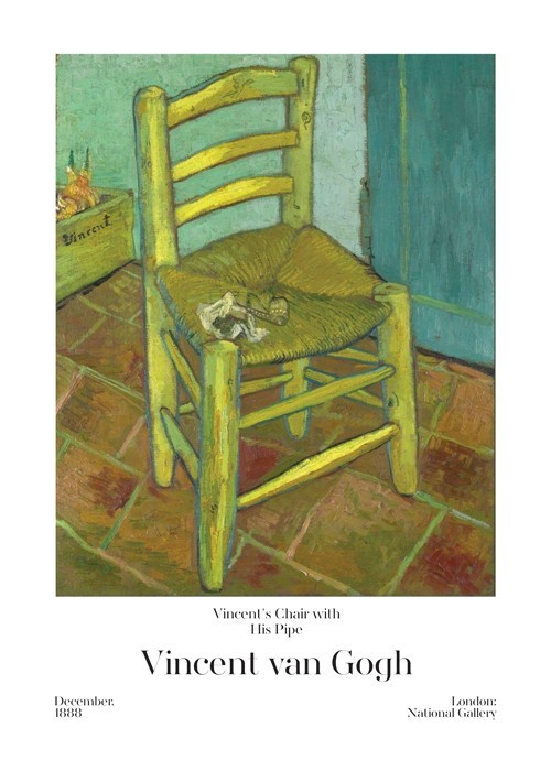 Αφίσα Poster Van Gogh's Chair