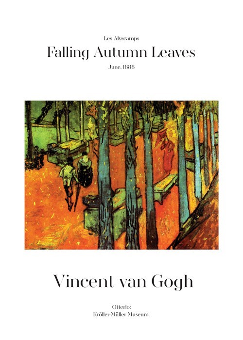 Αφίσα Poster Falling Autumn Leaves 