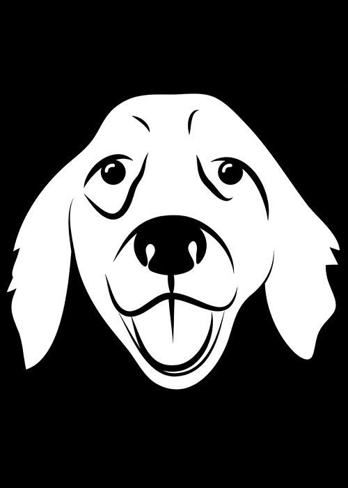 Αφίσα Poster Χαρούμενη μουσούδα σκύλου