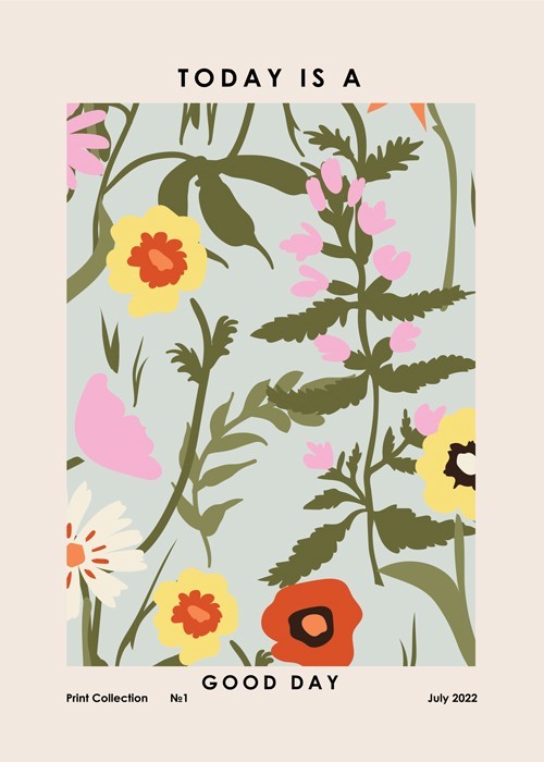 Αφίσα Poster Colorful flowers
