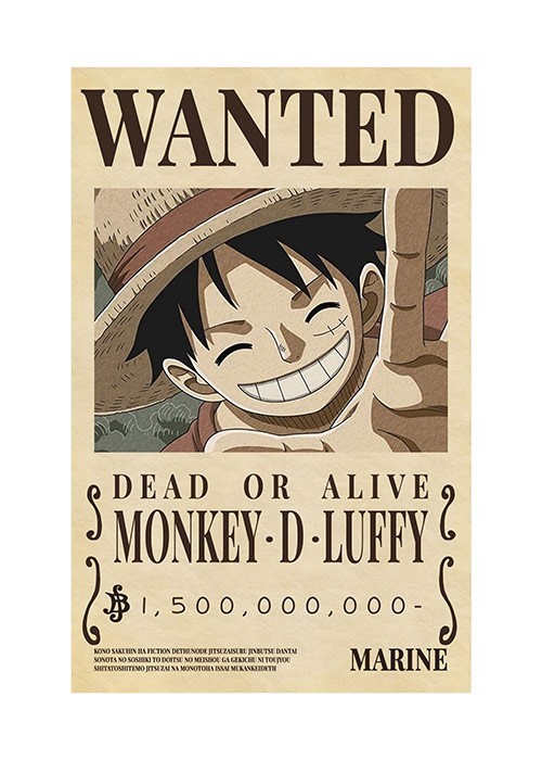 Αφίσα Poster Monkey D. Luffy Pirate
