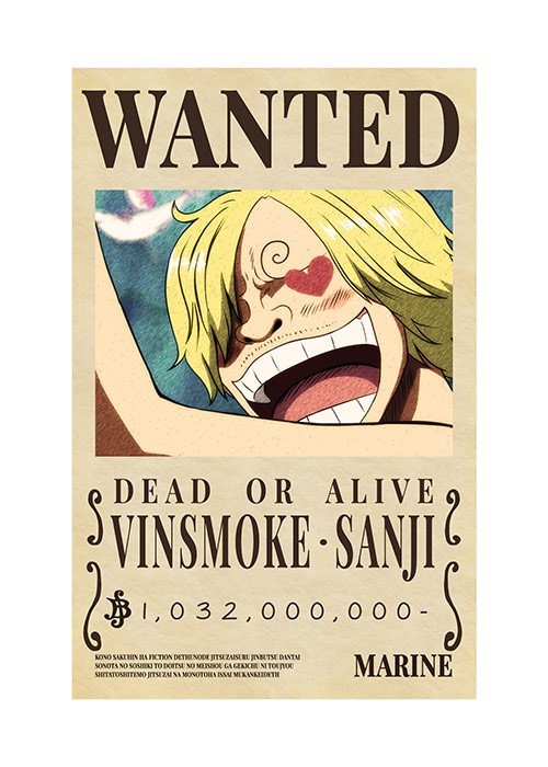 Αφίσα Poster Vinsmoke Sanji