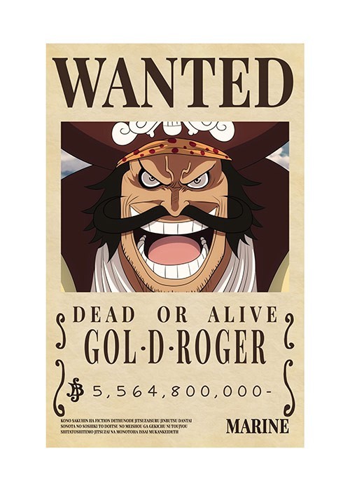 Αφίσα Poster Pirate Gol D. Roger