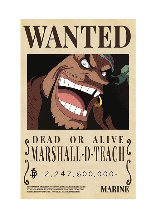 Αφίσα Poster Marshall D Teach