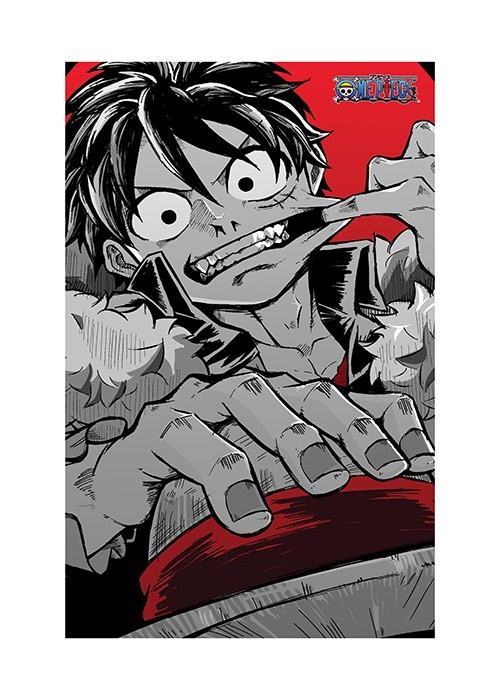 Αφίσα Poster Luffy Rubber Man