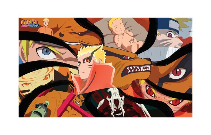 Αφίσα Poster Naruto - Nine Tails