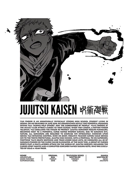 Αφίσα Poster Jujutsu Kaisen