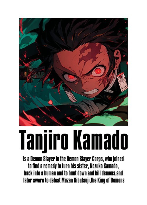 Αφίσες Poster Kamado Tanjiro