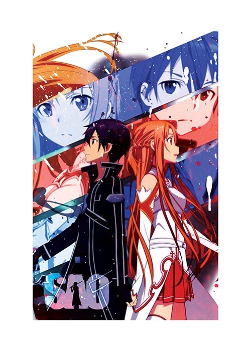 Αφίσες Poster Kirito - Asuna