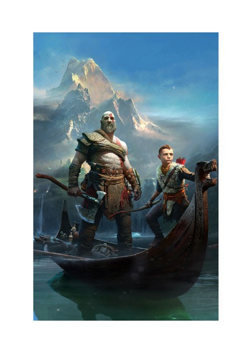 Αφίσα Poster Kratos & Atreus