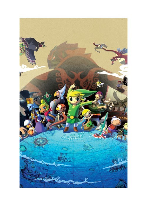 Αφίσα Poster The Legend of Zelda: The Wind Waker