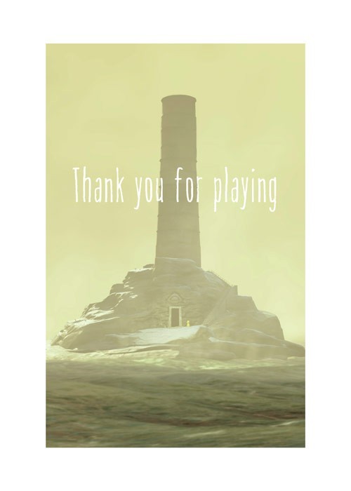 Αφίσα Poster Thank You for Playing!