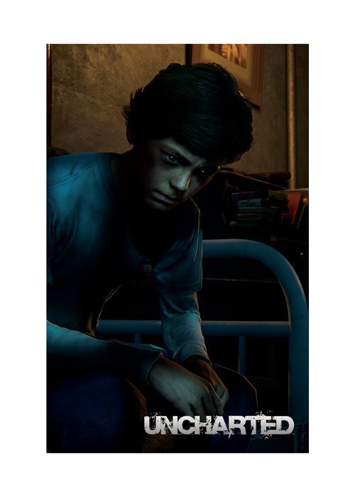 Αφίσα Poster Nathan Drake Young