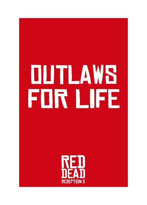 Αφίσα Poster Outlaws for Life Αφίσα Poster Outlaws for Life