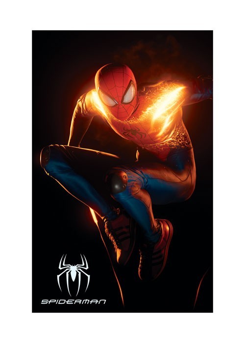 Αφίσα Poster Litghning Spiderman