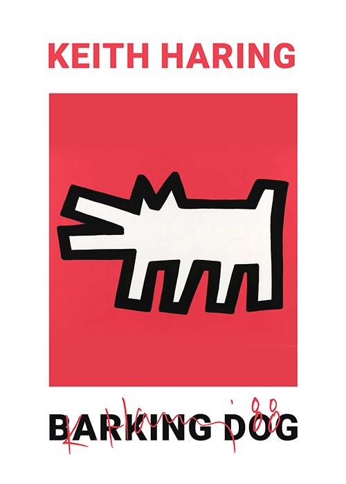 Αφίσα Poster Barking Dog
