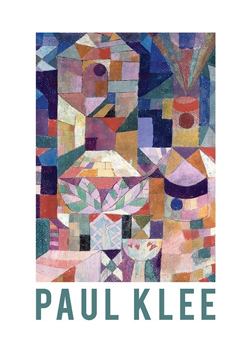 Αφίσα Poster Klee Castle Garden (1919)