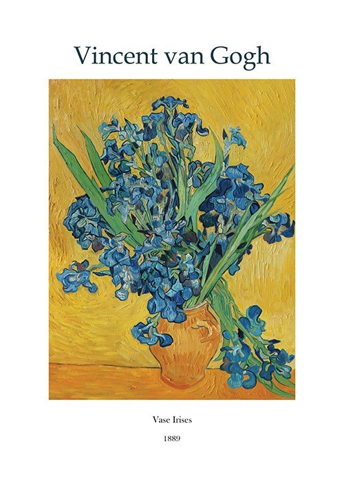 Αφίσα Poster Vase Irises