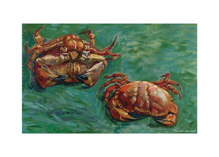 Αφίσα Poster Two Crabs, 1889