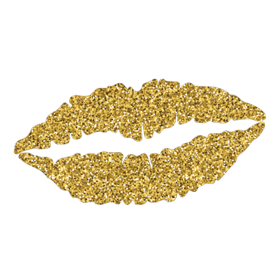 Αυτοκόλλητο τοίχου Χρυσό φιλί