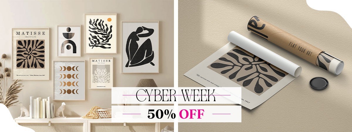 Cyber Week σε Αφίσες και Πόστερ -50%