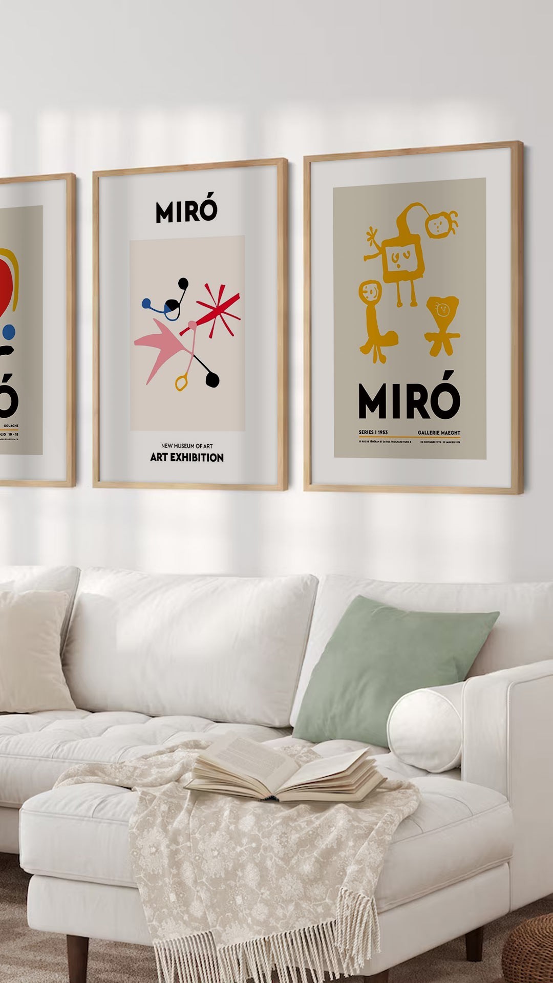 Αφίσες-Poster με έργα του Miró
