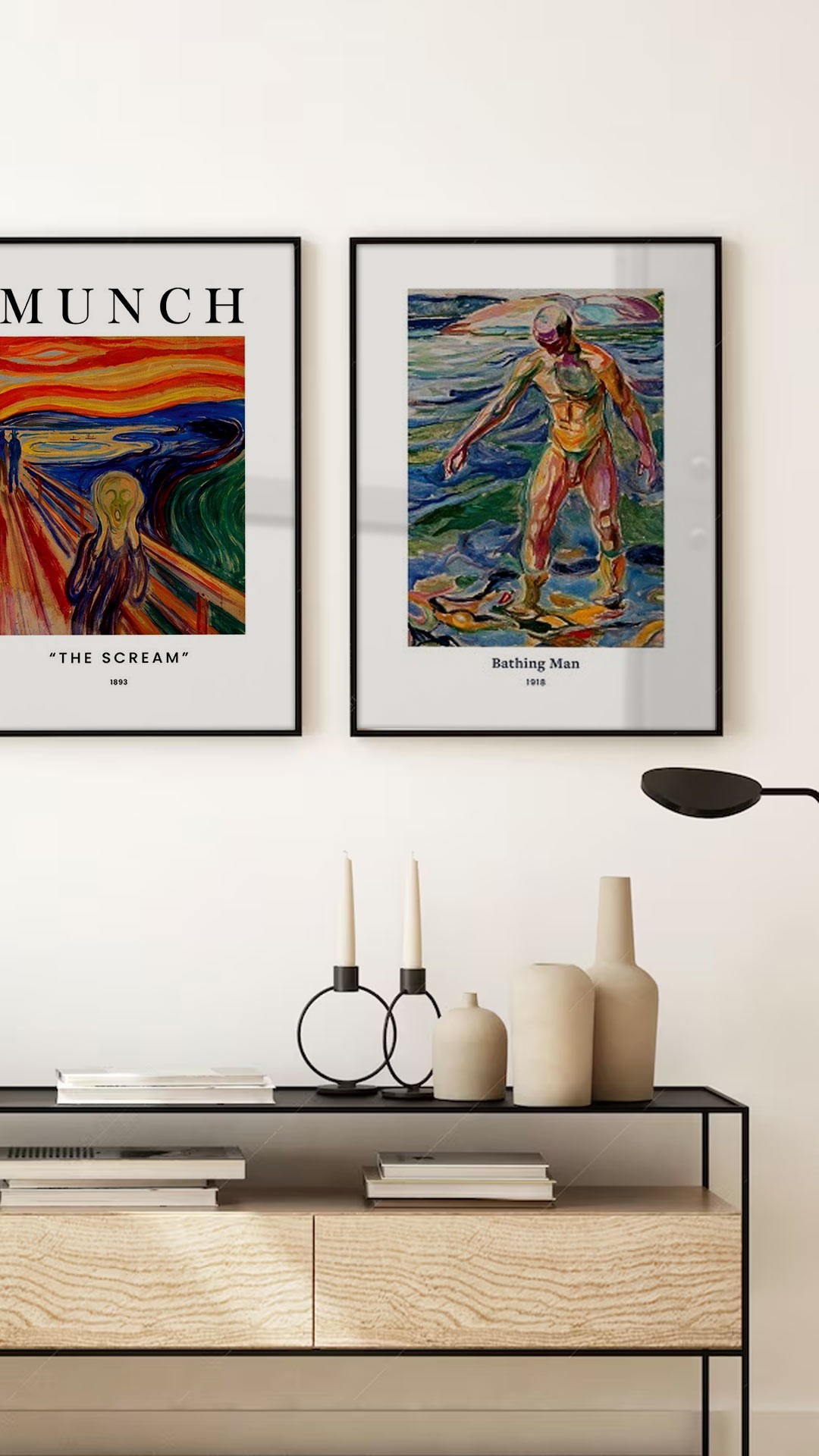 Αφίσες-Poster με έργα του Munch 