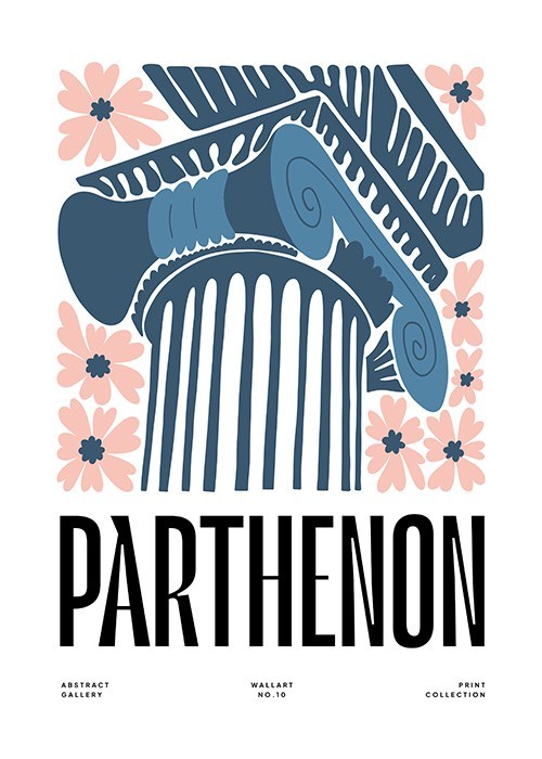 Πίνακας Etalbond Μοντέρνος – Parthenon Πίνακας Etalbond Μοντέρνος – Parthenon