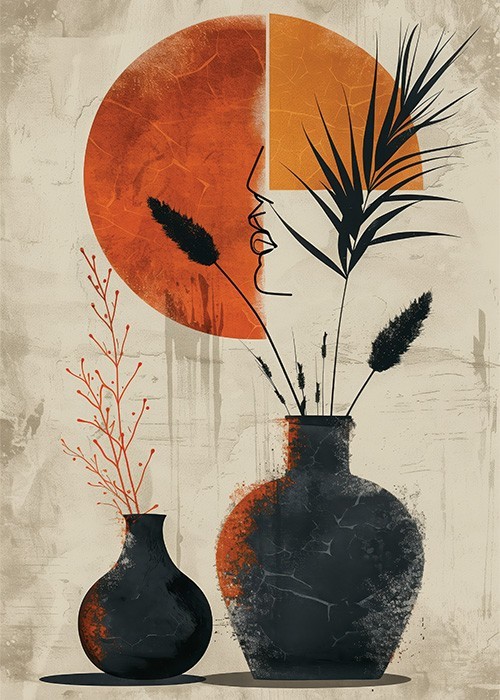 Πίνακας Κόντρα Πλακέ Art - Summer Flower Vase Πίνακας Κόντρα Πλακέ Art - Summer Flower Vase