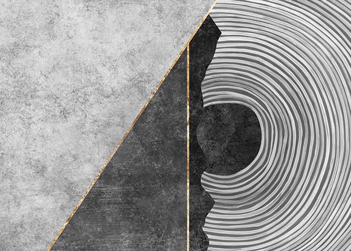 Πίνακας σε Plexiglass Abstract - Modern Grey Art Πίνακας σε Plexiglass Abstract - Modern Grey Art